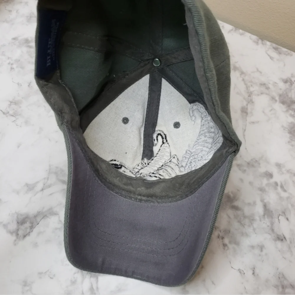 Blue Ocean Y2K Gray Scorpion Embroidered Baseball Cap Unisex